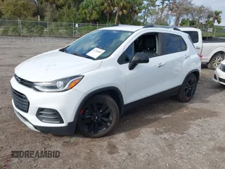 2018 Chevrolet Trax LT with VIN 3GNCJLSB3JL415495, listed as a IAAI auction lot 41734509 with 66,814 mi miles and . Bid and sale history available at carsss.com. Image 17.