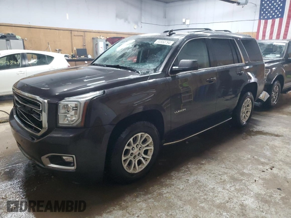 2016 GMC Yukon SLE with VIN 1GKS2AKC6GR353658, listed as a Copart auction lot 83850794 with 184,846 mi miles and Clean Title. Bid and sale history available at carsss.com. Image 1.