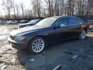 2008 BMW 7 Series 750Li z VIN WBAHN83598DT85862, wystawiony jako Copart lot #41451835 z przebiegiem 114 367 mil mil oraz Nie do naprawy • Non repairable. Historia ofert i sprzedaży dostępna na DreamBid. Obrazek 1.