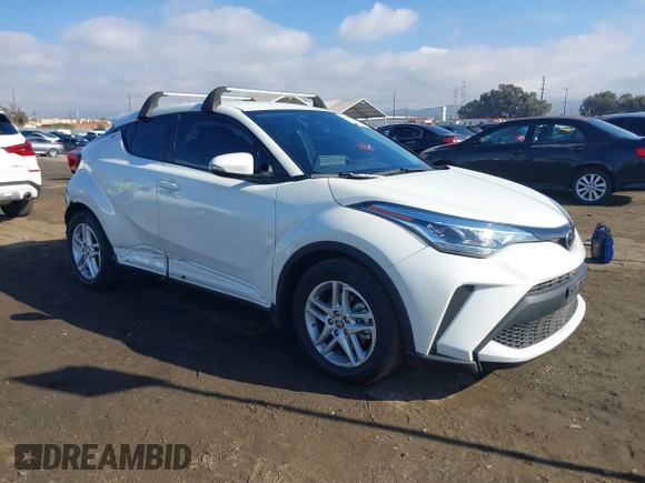 2020 Toyota C-HR LE with VIN JTNKHMBX6L1076433, listed as a IAAI auction lot 40975841 with 20,687 mi miles. Bid and sale history available at carsss.com. Image 1.
