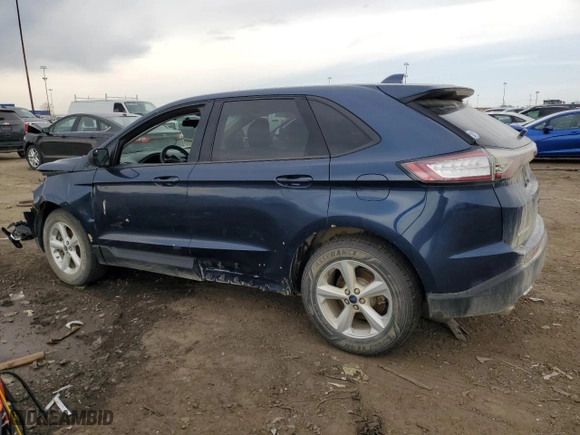 2017 Ford Edge SE with VIN 2FMPK4G91HBC62295, listed as a Copart auction lot 53125655 with 158,546 mi miles and Clean Title. Bid and sale history available at carsss.com. Image 2.
