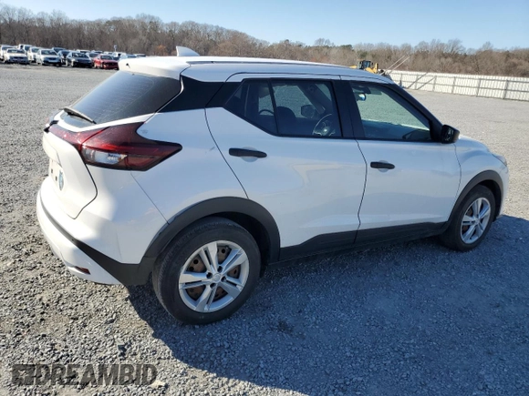 2022 Nissan Kicks S with VIN 3N1CP5BV5NL524353, listed as a Copart auction lot 49624655 with 39,531 mi miles and Salvage Title. Bid and sale history available at carsss.com. Image 3.