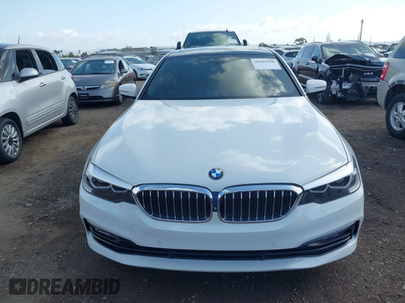2017 BMW 5 Series 530i with VIN WBAJA5C32HG894166, listed as a IAAI auction lot 41962950 with 52,729 mi miles and . Bid and sale history available at DreamBid. Image 12.