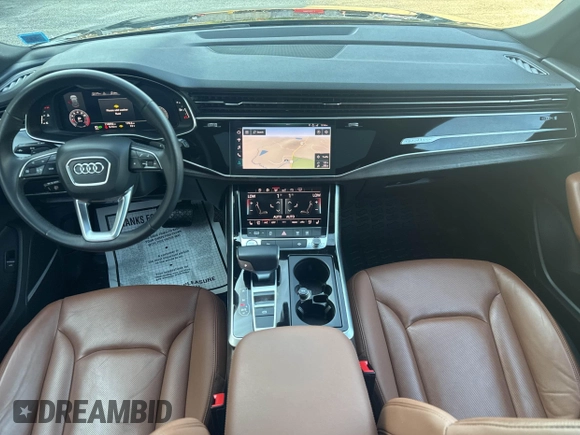 2019 Audi Q8 Premium Plus with VIN WA1EVAF16KD031014, listed as a IAAI auction lot 42193903 with 116,056 mi miles and . Bid and sale history available at DreamBid. Image 6.