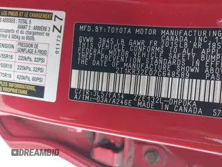2007 Toyota Matrix STD z VIN 2T1KR32E07C648589, wystawiony jako IAAI lot #41732020 z przebiegiem 106 088 mil mil oraz . Historia ofert i sprzedaży dostępna na DreamBid. Obrazek 9.