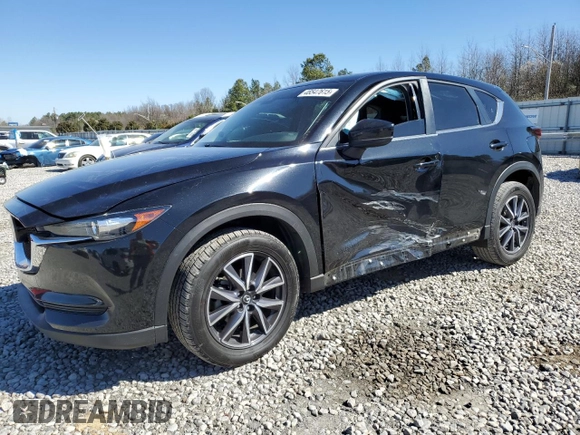 2018 Mazda CX-5 Touring with VIN JM3KFACM6J0400293, listed as a Copart auction lot 48547615 with 89,034 mi miles and Salvage Title. Bid and sale history available at carsss.com. Image 1.