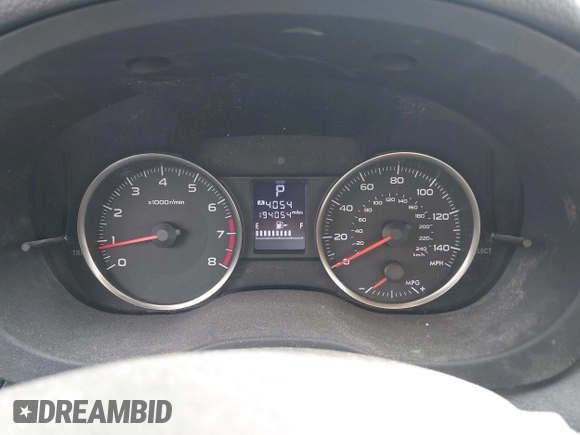 2015 Subaru Impreza 2.0i z VIN JF1GPAA6XF8326648, wystawiony jako IAAI lot #42145029 z przebiegiem 194 037 mil mil oraz . Historia ofert i sprzedaży dostępna na DreamBid. Obrazek 7.