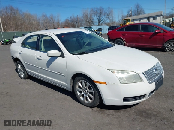 2008 Mercury Milan with VIN 3MEHM07Z08R659587, listed as a IAAI auction lot 41770700 with 119,594 mi miles and . Bid and sale history available at DreamBid. Image 1.