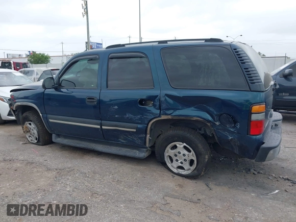 2005 Chevrolet Tahoe LS with VIN 1GNEC13V35R202755, listed as a IAAI auction lot 41951169 with 88,330 mi miles and . Bid and sale history available at DreamBid. Image 14.