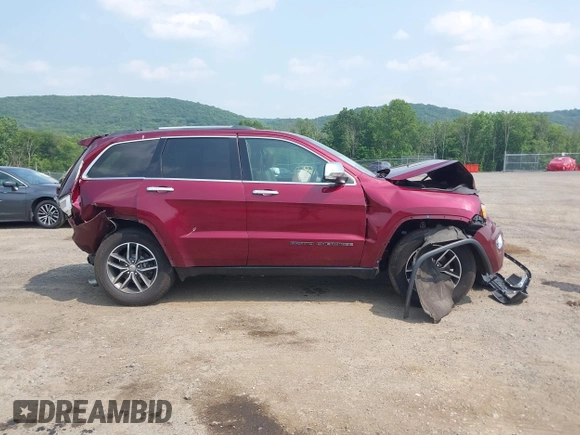 2018 Jeep Grand Cherokee Limited z VIN 1C4RJFBG5JC389364, wystawiony jako IAAI lot #42480448 z przebiegiem 160 280 mil mil oraz . Historia ofert i sprzedaży dostępna na DreamBid. Obrazek 13.