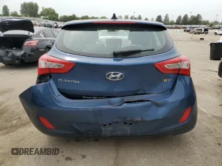 2016 Hyundai Elantra GT with VIN KMHD35LH2GU292644, listed as a Copart auction lot 71421054 with 94,381 mi miles and Salvage Title. Bid and sale history available at carsss.com. Image 6.
