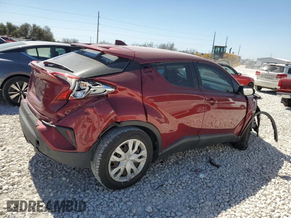 2019 Toyota C-HR XLE with VIN NMTKHMBX2KR082945, listed as a Copart auction lot 48569165 with 46,287 mi miles and Salvage Title. Bid and sale history available at DreamBid. Image 3.
