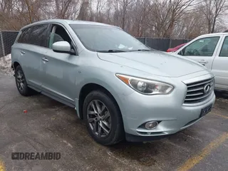 2014 Infiniti QX60 z VIN 5N1AL0MN2EC527377, wystawiony jako IAAI lot #41452042 z przebiegiem 154 516 mil mil oraz . Historia ofert i sprzedaży dostępna na DreamBid. Obrazek 1.
