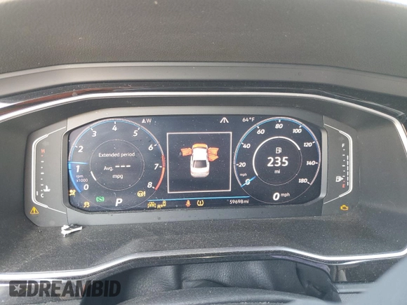 2019 Volkswagen Jetta GLI S z VIN 3VW6T7BU7KM222882, wystawiony jako Copart lot #53973425 z przebiegiem 59 698 mil mil oraz Szkoda całkowita • Salvage title. Historia ofert i sprzedaży dostępna na DreamBid. Obrazek 9.