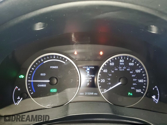 2015 Lexus ES 300h z VIN JTHBW1GG6F2093943, wystawiony jako Copart lot #44461225 z przebiegiem 213 268 mil mil oraz Szkoda całkowita • Salvage title. Historia ofert i sprzedaży dostępna na DreamBid. Obrazek 9.