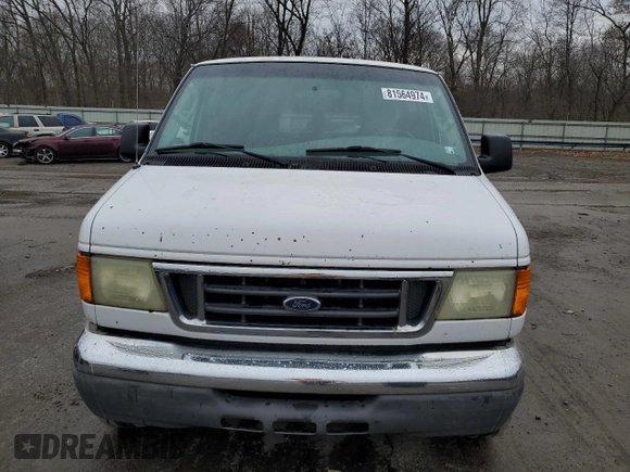 2004 Ford Econoline Passenger XL with VIN 1FBSS31L64HA57005, listed as a Copart auction lot 81564974 with 140,859 mi miles and Clean Title. Bid and sale history available at carsss.com. Image 5.