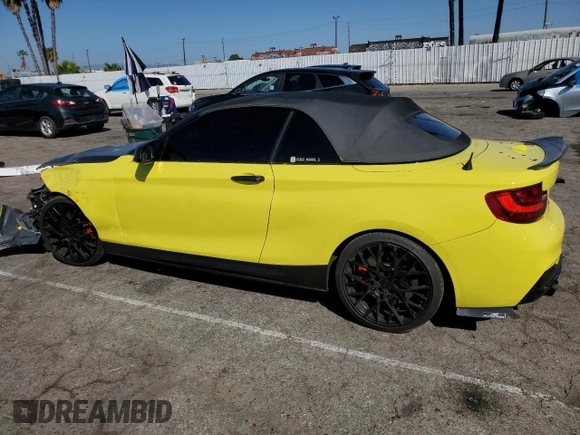 2015 BMW 2 Series M235i with VIN WBA1M1C55FV393217, listed as a Copart auction lot 70542093 with 118,918 mi miles. Bid and sale history available at carsss.com. Image 2.