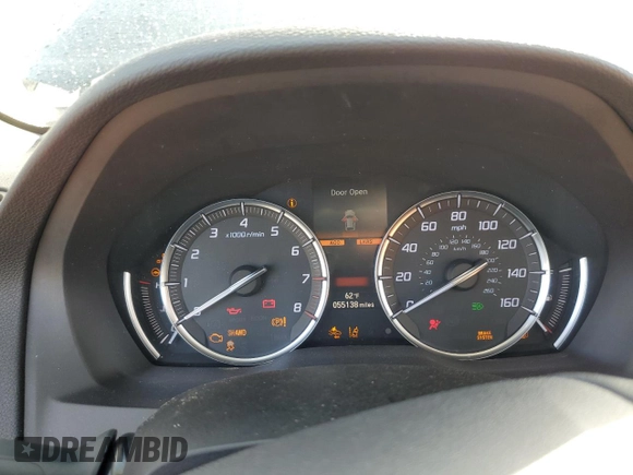 2019 Acura MDX w/Technology Pkg with VIN 5J8YD4H56KL022702, listed as a Copart auction lot 50815605 with 55,138 mi miles and Clean Title. Bid and sale history available at carsss.com. Image 9.