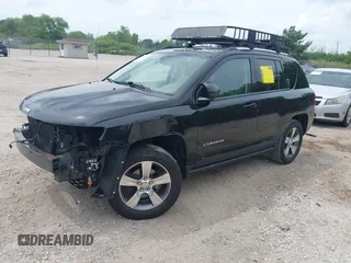 2017 Jeep Compass Latitude with VIN 1C4NJDEB7HD171563, listed as a IAAI auction lot 42669131 with 125,411 mi miles and . Bid and sale history available at DreamBid. Image 2.