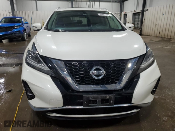 2020 Nissan Murano Platinum with VIN 5N1AZ2DS0LN113886, listed as a Copart auction lot 47242035 with 48,608 mi miles and Salvage title. Bid and sale history available at DreamBid. Image 5.