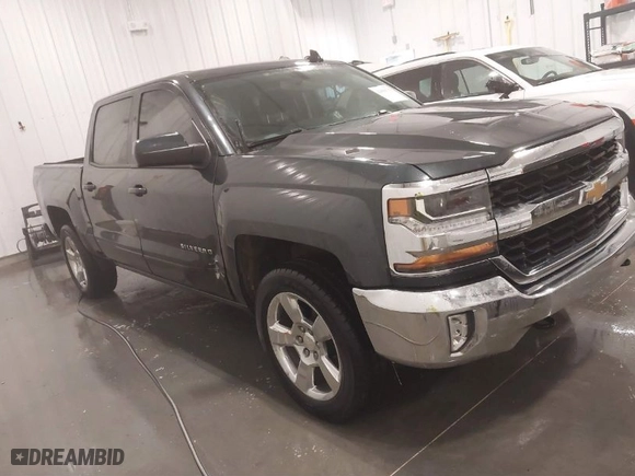 2017 Chevrolet Silverado 1500 LT with VIN 3GCUKREC2HG248616, listed as a IAAI auction lot 41664739 with 195,954 mi miles. Bid and sale history available at carsss.com. Image 1.