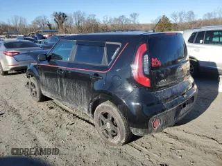 2017 Kia Soul with VIN KNDJN2A29H7420652, listed as a Copart auction lot 46236585 with 97,079 mi miles and Salvage Title. Bid and sale history available at carsss.com. Image 2.