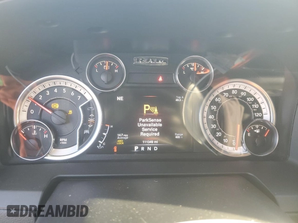 2016 Ram 1500 Sport z VIN 1C6RR7HT2GS418697, wystawiony jako Copart lot #44750035 z przebiegiem 111 349 mil mil oraz Szkoda całkowita • Salvage title. Historia ofert i sprzedaży dostępna na DreamBid. Obrazek 9.