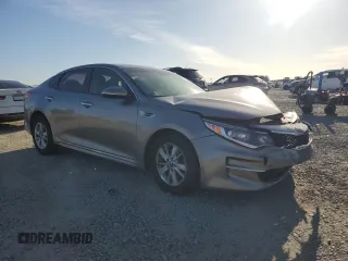 2017 Kia Optima LX with VIN 5XXGT4L31HG149093, listed as a Copart auction lot 49476235 with Not provided miles and Salvage title. Bid and sale history available at DreamBid. Image 4.