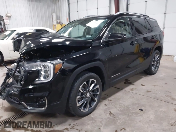 2022 GMC Terrain SLT with VIN 3GKALVEV3NL266222, listed as a IAAI auction lot 41963882 with 27,560 mi miles and . Bid and sale history available at DreamBid. Image 19.