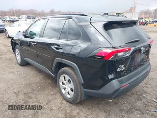 2019 Toyota RAV4 LE with VIN 2T3G1RFV9KW054009, listed as a IAAI auction lot 41878271 with 78,551 mi miles and . Bid and sale history available at DreamBid. Image 3.