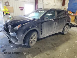 2018 Toyota RAV4 XLE with VIN 2T3RFREV4JW796649, listed as a Copart auction lot 44253405 with 113,232 mi miles and Salvage title. Bid and sale history available at DreamBid. Image 1.