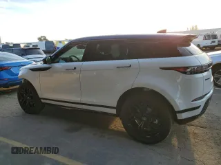 2022 Land Rover Range Rover Evoque R-Dynamic SE z VIN SALZL2FX5NH172072, wystawiony jako Copart lot #83469744 z przebiegiem 29 085 mil mil oraz Szkoda całkowita • Salvage title. Historia ofert i sprzedaży dostępna na DreamBid. Obrazek 2.