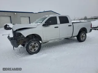 2018 Ram 2500 Tradesman with VIN 3C6UR5CL2JG390968, listed as a Copart auction lot 46095885 with 117,663 mi miles and Salvage Title. Bid and sale history available at carsss.com. Image 1.