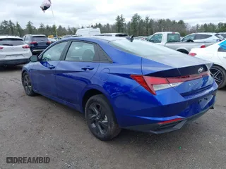 2023 Hyundai Elantra Preferred with VIN KMHLM4AG5PU571390, listed as a IAAI auction lot 41853155 with 11,584 mi miles. Bid and sale history available at carsss.com. Image 3.
