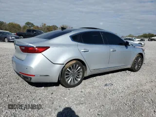 2017 Kia Cadenza Premium with VIN KNALC4J19H5060549, listed as a Copart auction lot 80995714 with 95,763 mi miles and Salvage Title. Bid and sale history available at carsss.com. Image 3.