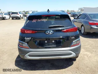 2023 Hyundai Kona SEL with VIN KM8K6CAB9PU990203, listed as a IAAI auction lot 42121756 with 40,537 mi miles. Bid and sale history available at carsss.com. Image 16.