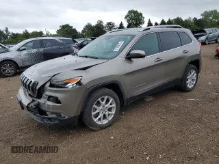 2018 Jeep Cherokee Latitude with VIN 1C4PJLCB3JD573513, listed as a Copart auction lot 57308025 with 69,086 mi miles and Salvage title. Bid and sale history available at DreamBid. Image 1.