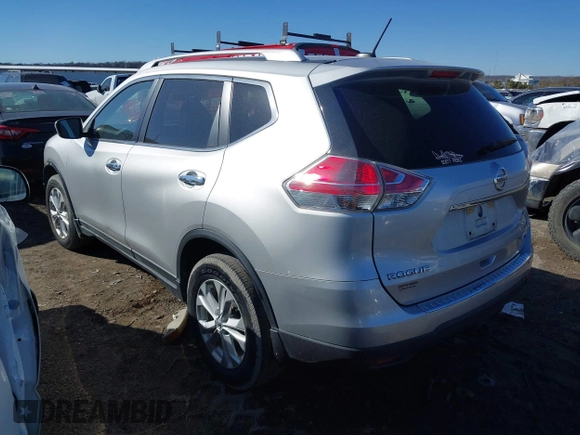2014 Nissan Rogue SL with VIN 5N1AT2MV9EC802321, listed as a IAAI auction lot 41711446 with 65,286 mi miles. Bid and sale history available at carsss.com. Image 3.