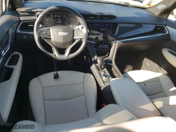2020 Cadillac XT6 AWD Sport with VIN 1GYKPGRS0LZ105732, listed as a Copart auction lot 49394255 with 57,871 mi miles and Salvage Title. Bid and sale history available at carsss.com. Image 8.