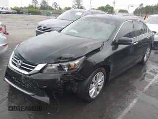 2013 Honda Accord EX-L with VIN 1HGCR2F82DA240843, listed as a IAAI auction lot 41932547 with 119,212 mi miles and . Bid and sale history available at DreamBid. Image 2.