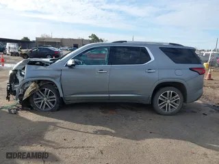 2023 Chevrolet Traverse High Country with VIN 1GNEVNKW3PJ200209, listed as a IAAI auction lot 41856617 with 54,611 mi miles. Bid and sale history available at carsss.com. Image 14.