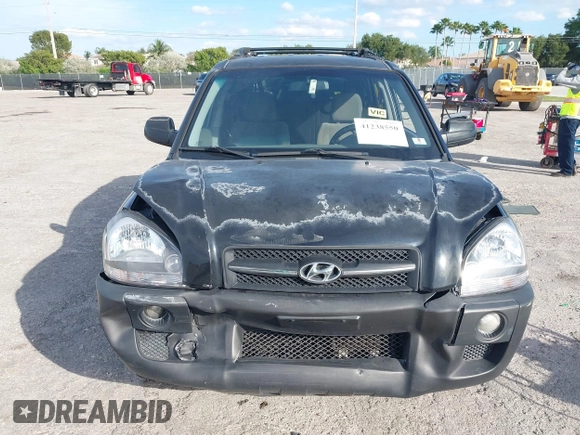 2007 Hyundai Tucson SE with VIN KM8JN12DX7U573823, listed as a IAAI auction lot 41238550 with 79,641 mi miles. Bid and sale history available at carsss.com. Image 12.