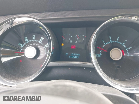 2010 Ford Mustang V6 with VIN 1ZVBP8AN1A5104611, listed as a IAAI auction lot 42062133 with 149,503 mi miles and . Bid and sale history available at DreamBid. Image 7.