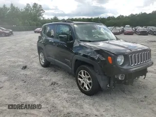 2017 Jeep Renegade Latitude with VIN ZACCJBBB5HPE42766, listed as a Copart auction lot 61397165 with 98,441 mi miles and Salvage title. Bid and sale history available at DreamBid. Image 14.