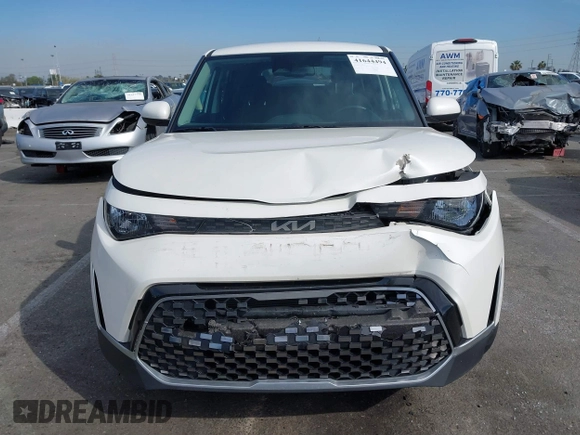 2023 Kia Soul EX with VIN KNDJ33AU8P7849230, listed as a IAAI auction lot 41644494 with 19,283 mi miles. Bid and sale history available at carsss.com. Image 12.