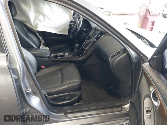2019 Infiniti Q50 3.0t Signature Edition with VIN JN1EV7APXKM519048, listed as a IAAI auction lot 40445241 with 99,705 mi miles. Bid and sale history available at carsss.com. Image 5.