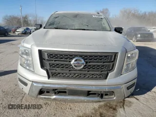 2020 Nissan Titan Platinum Reserve with VIN 1N6AA1EFXLN511854, listed as a Copart auction lot 83450044 with 75,894 mi miles and Salvage title. Bid and sale history available at DreamBid. Image 5.