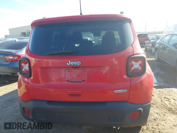 2019 Jeep Renegade Latitude with VIN ZACNJABB7KPK70313, listed as a IAAI auction lot 41308774 with 108,542 mi miles and . Bid and sale history available at DreamBid. Image 16.
