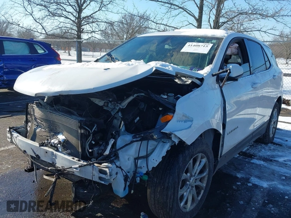 2018 Chevrolet Equinox LT z VIN 3GNAXJEV4JS532587, wystawiony jako IAAI lot #41408715 z przebiegiem 115 069 mil mil oraz . Historia ofert i sprzedaży dostępna na DreamBid. Obrazek 2.