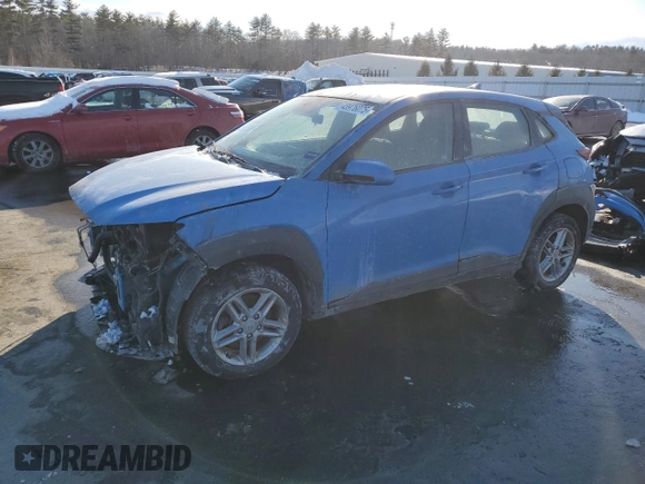2022 Hyundai Kona SE with VIN KM8K2CAB5NU768606, listed as a Copart auction lot 43976075 with 73,079 mi miles and Salvage Title. Bid and sale history available at carsss.com. Image 1.